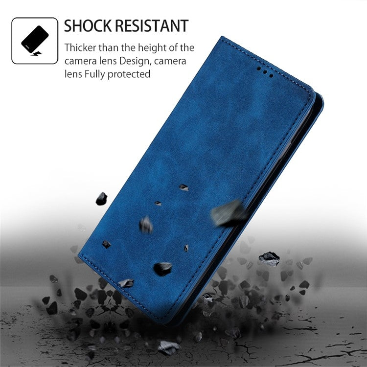 For Sony Xperia 1 VI Skin Feel Magnetic Leather Phone Case