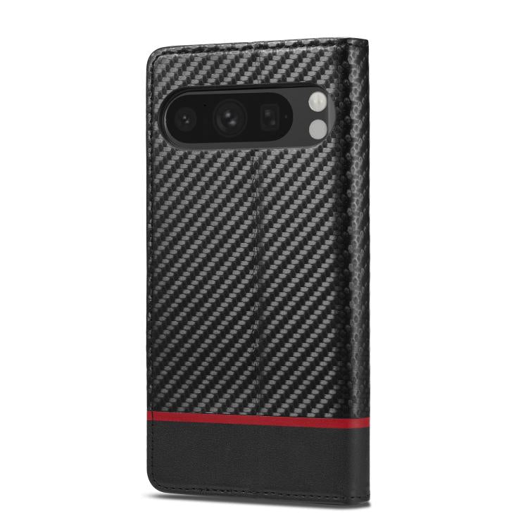 For Google Pixel 10 / 10 Pro LC.IMEEKE Carbon Fiber Leather Phone Case