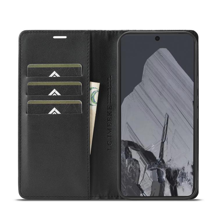 For Google Pixel 10 Pro XL LC.IMEEKE Carbon Fiber Leather Phone Case