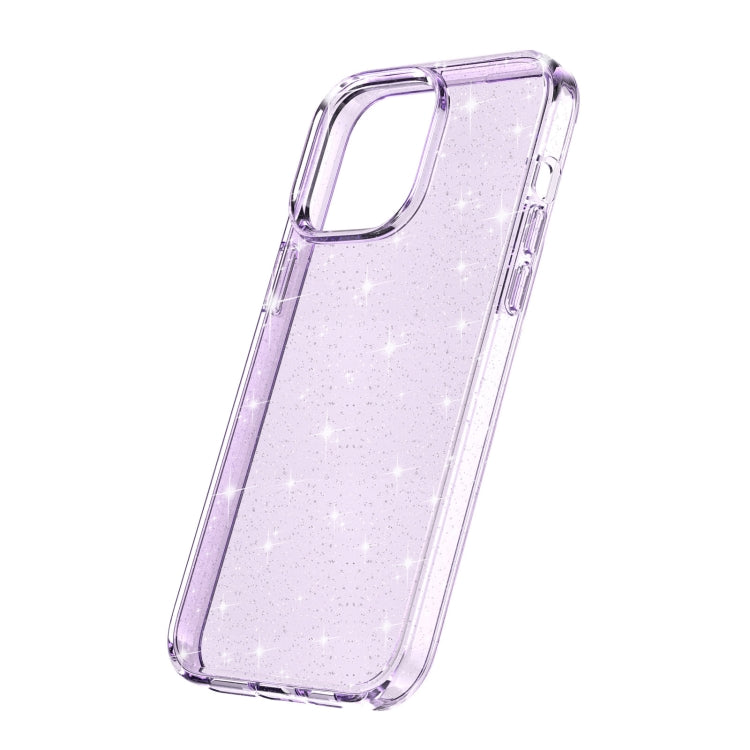 For iPhone 12 Pro Max Shockproof Terminator Style Glitter Powder Protective Case