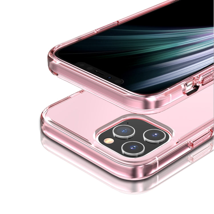 For iPhone 12 mini Shockproof Terminator Style Transparent Protective Case