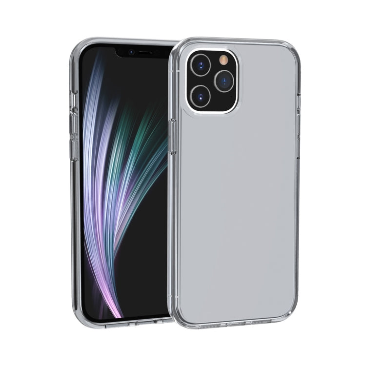 For iPhone 12 mini Shockproof Terminator Style Transparent Protective Case