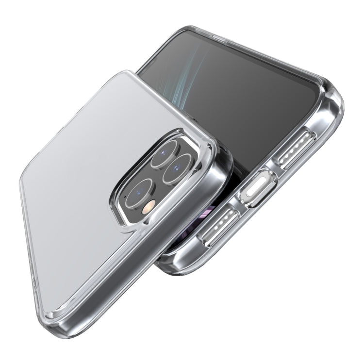 For iPhone 12 mini Shockproof Terminator Style Transparent Protective Case