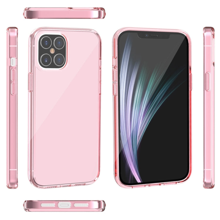 For iPhone 12 / 12 Pro Shockproof Terminator Style Transparent Protective Case