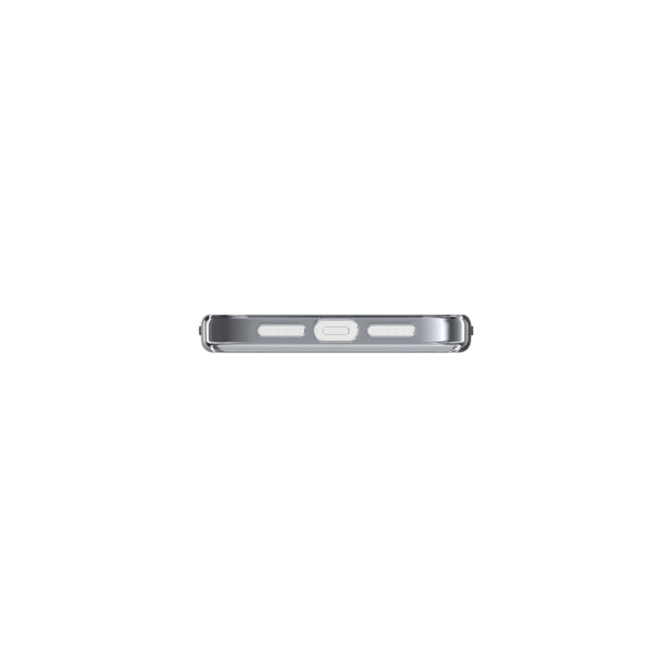 For iPhone 12 / 12 Pro Shockproof Terminator Style Transparent Protective Case