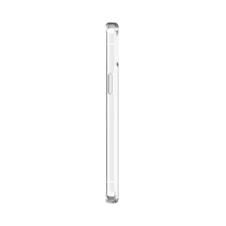 For iPhone 12 / 12 Pro Shockproof Terminator Style Transparent Protective Case