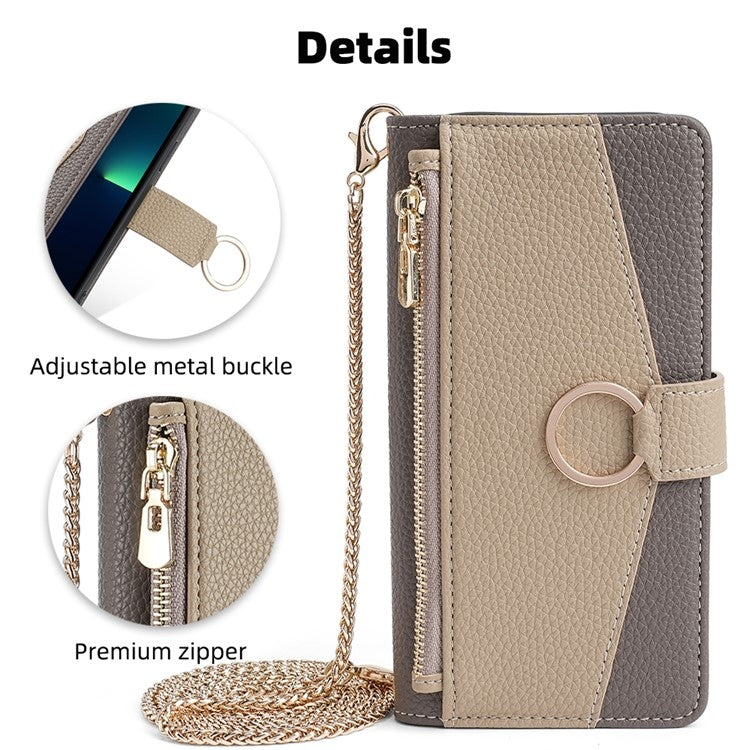 For OPPO Reno11 F 5G Crossbody Litchi Texture Leather Phone Case