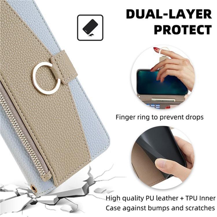 For OPPO Find X9 Pro Crossbody Litchi Texture Leather Phone Case