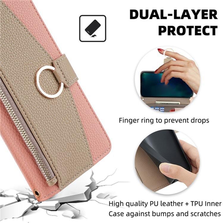 For Tecno Pova Slim 5G Crossbody Litchi Texture Leather Phone Case
