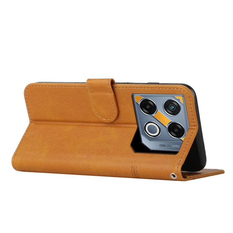 For Infinix GT 20 Pro Stitching Calf Texture Buckle Leather Phone Case