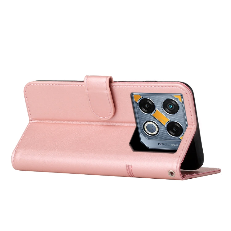 For Infinix GT 20 Pro Stitching Calf Texture Buckle Leather Phone Case