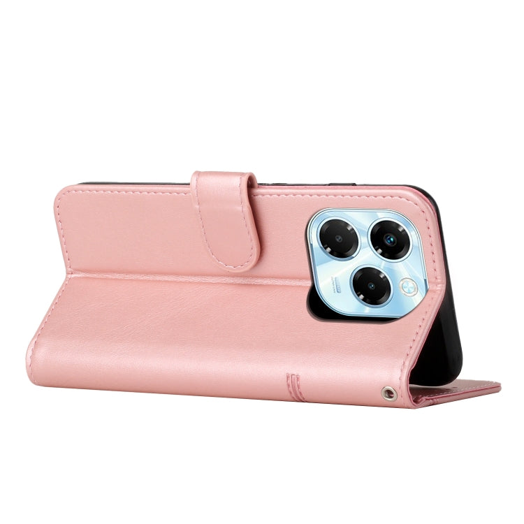 For Infinix Note 40X 5G Stitching Calf Texture Buckle Leather Phone Case
