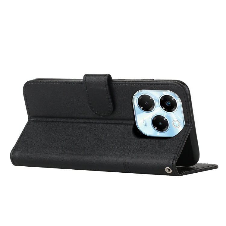 For Infinix Note 40X 5G Stitching Calf Texture Buckle Leather Phone Case