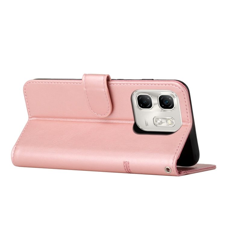 For Infinix Hot 50i Stitching Calf Texture Buckle Leather Phone Case