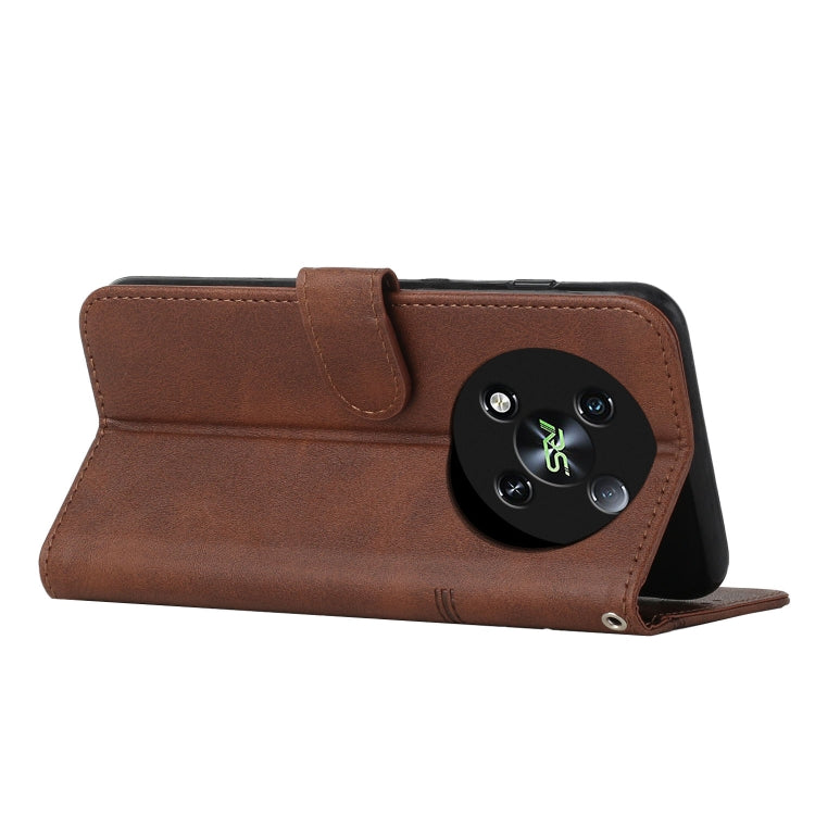 For itel RS4 Stitching Calf Texture Buckle Leather Phone Case