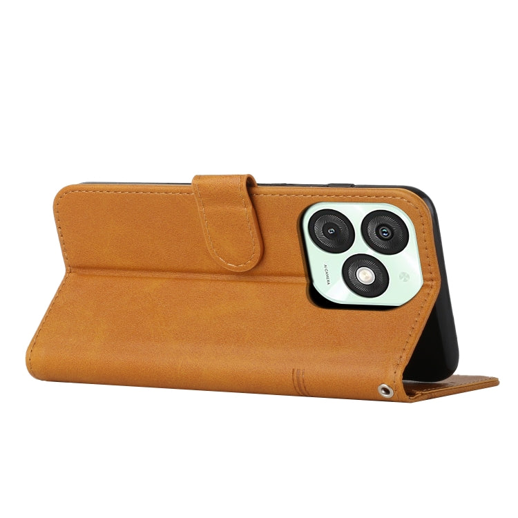 For itel A50 Stitching Calf Texture Buckle Leather Phone Case