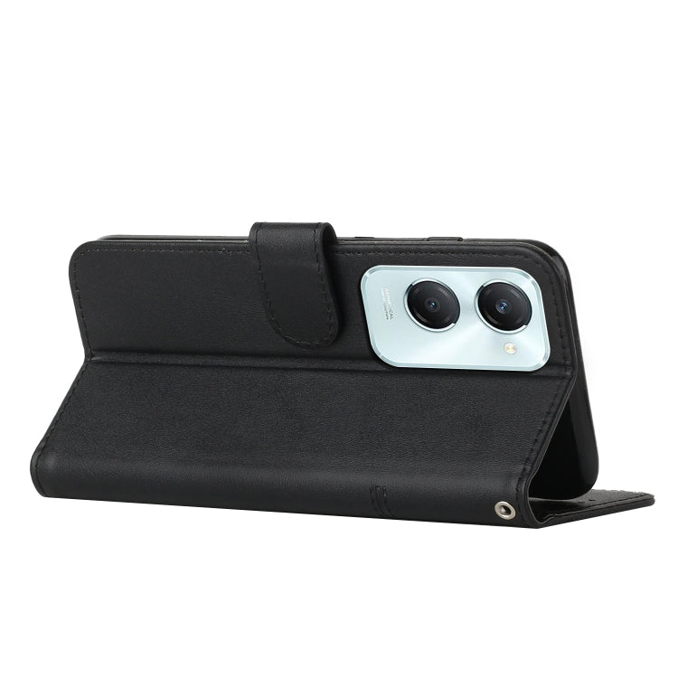 For vivo Y03 / Y18 / Y18e Stitching Calf Texture Buckle Leather Phone Case