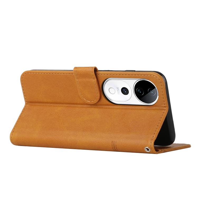 For vivo V40 / V40 Pro / T3 Ultra Stitching Calf Texture Buckle Leather Phone Case