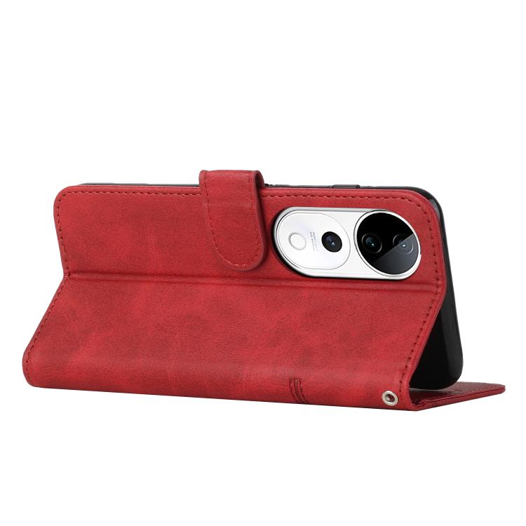 For vivo V40 / V40 Pro / T3 Ultra Stitching Calf Texture Buckle Leather Phone Case