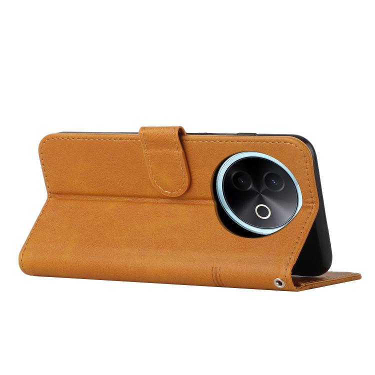 For vivo Y39 5G Global Stitching Calf Texture Buckle Leather Phone Case