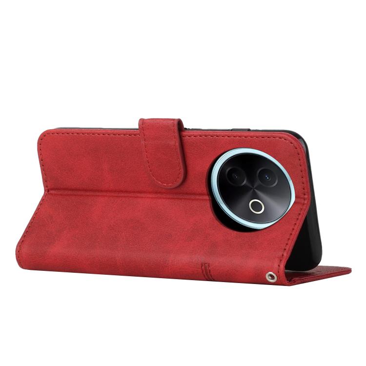 For vivo Y39 5G Global Stitching Calf Texture Buckle Leather Phone Case