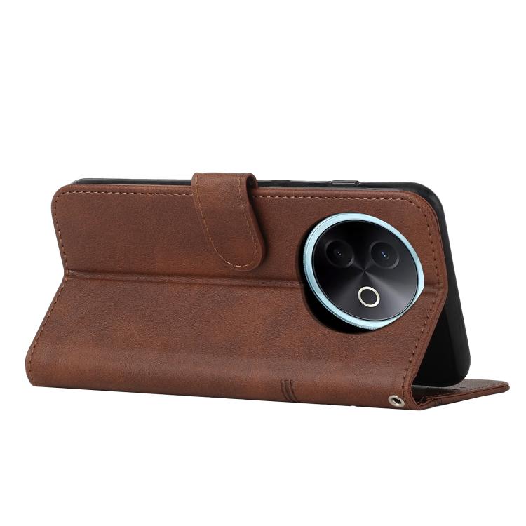 For vivo Y39 5G Global Stitching Calf Texture Buckle Leather Phone Case