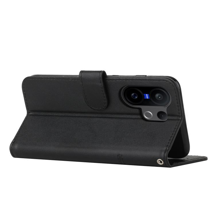 For vivo X200 FE / S30 Pro mini Stitching Calf Texture Buckle Leather Phone Case