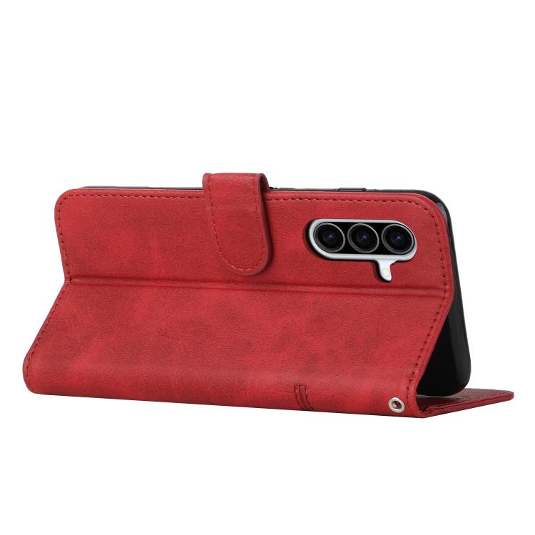 For vivo V70 FE 5G Stitching Calf Texture Buckle Leather Phone Case