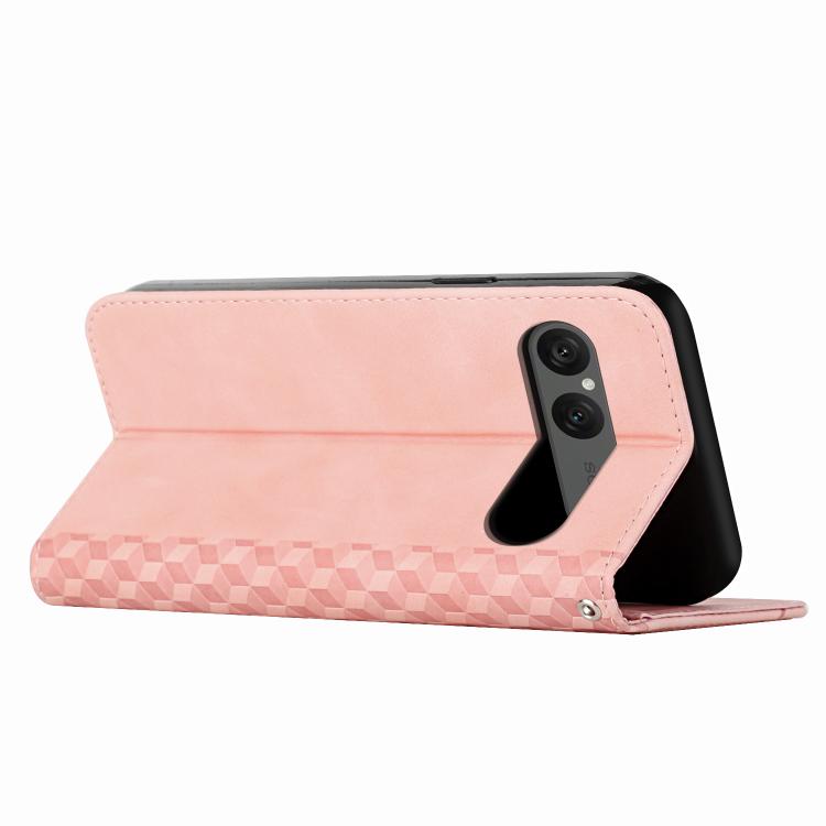 For Sony Xperia 10 VII Diamond Splicing Skin Feel Magnetic Leather Phone Case