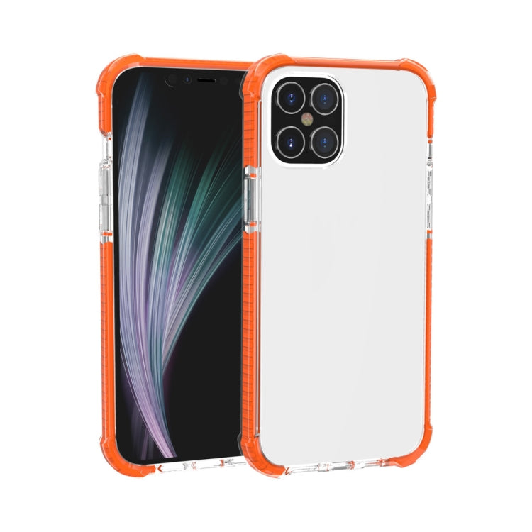 For iPhone 12 / 12 Pro Four-corner Shockproof TPU + Acrylic Protective Case