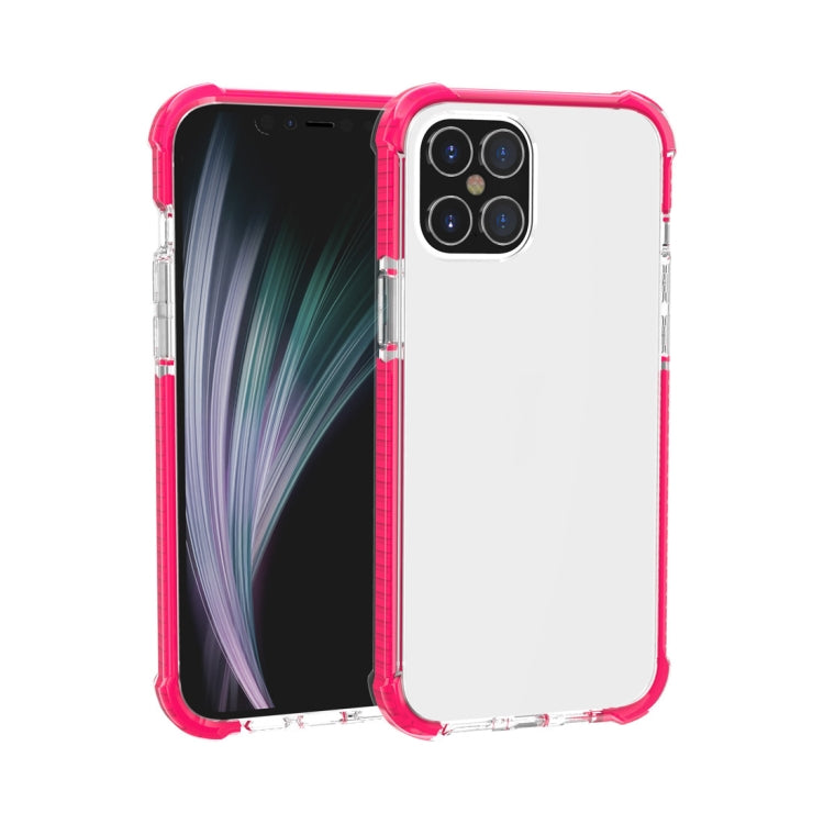 For iPhone 12 / 12 Pro Four-corner Shockproof TPU + Acrylic Protective Case