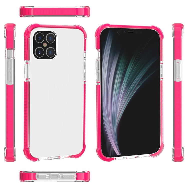 For iPhone 12 / 12 Pro Four-corner Shockproof TPU + Acrylic Protective Case
