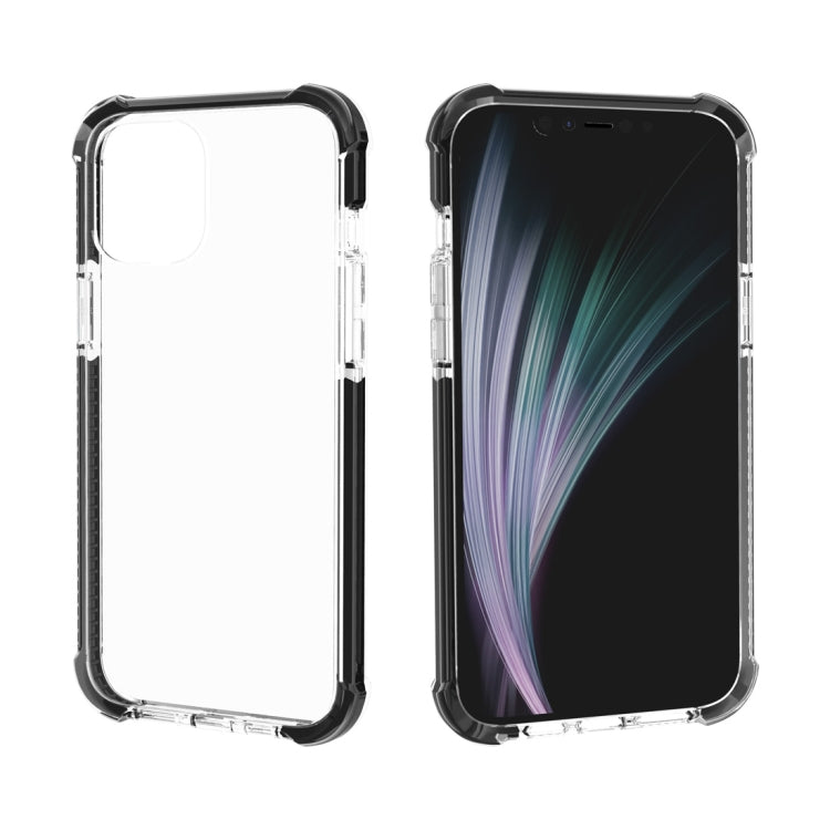 For iPhone 12 / 12 Pro Four-corner Shockproof TPU + Acrylic Protective Case