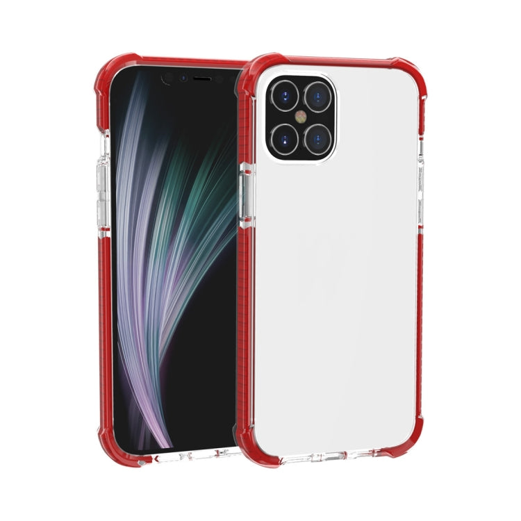 For iPhone 12 / 12 Pro Four-corner Shockproof TPU + Acrylic Protective Case