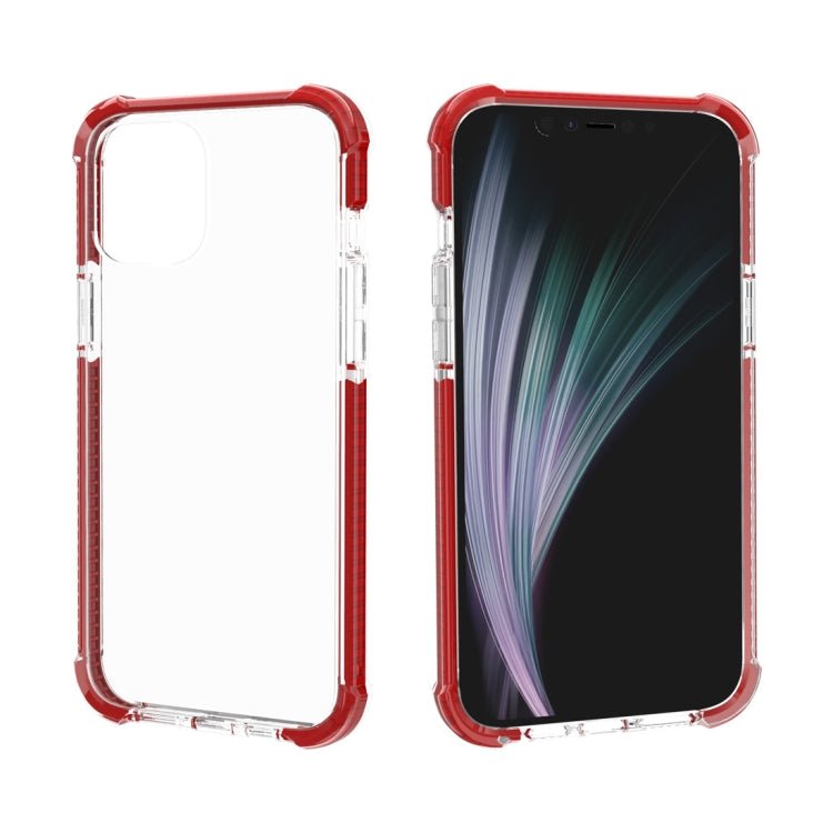 For iPhone 12 / 12 Pro Four-corner Shockproof TPU + Acrylic Protective Case