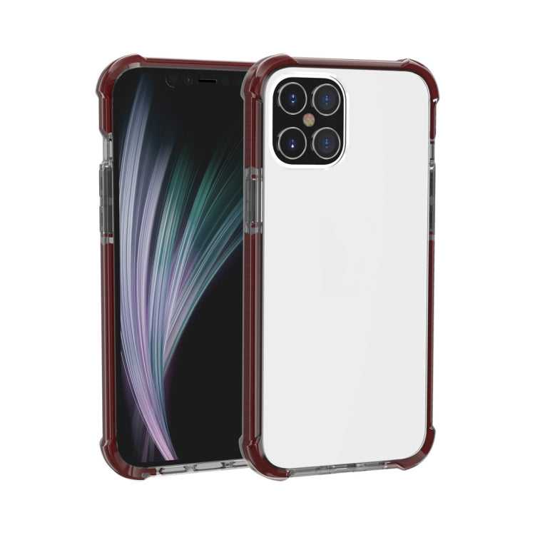 For iPhone 12 / 12 Pro Four-corner Shockproof TPU + Acrylic Protective Case