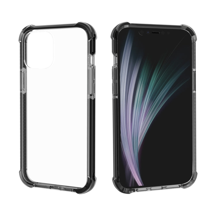 For iPhone 12 / 12 Pro Four-corner Shockproof TPU + Acrylic Protective Case