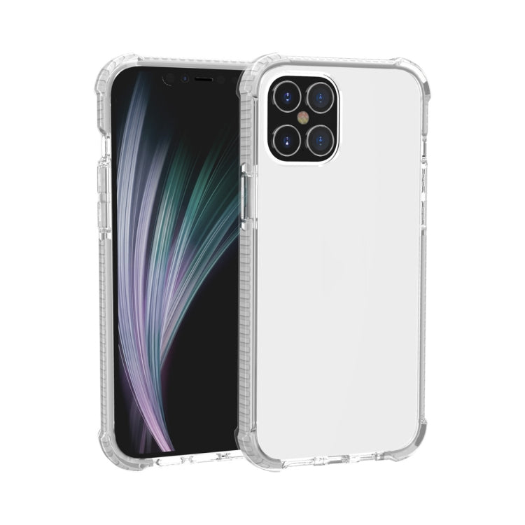 For iPhone 12 / 12 Pro Four-corner Shockproof TPU + Acrylic Protective Case