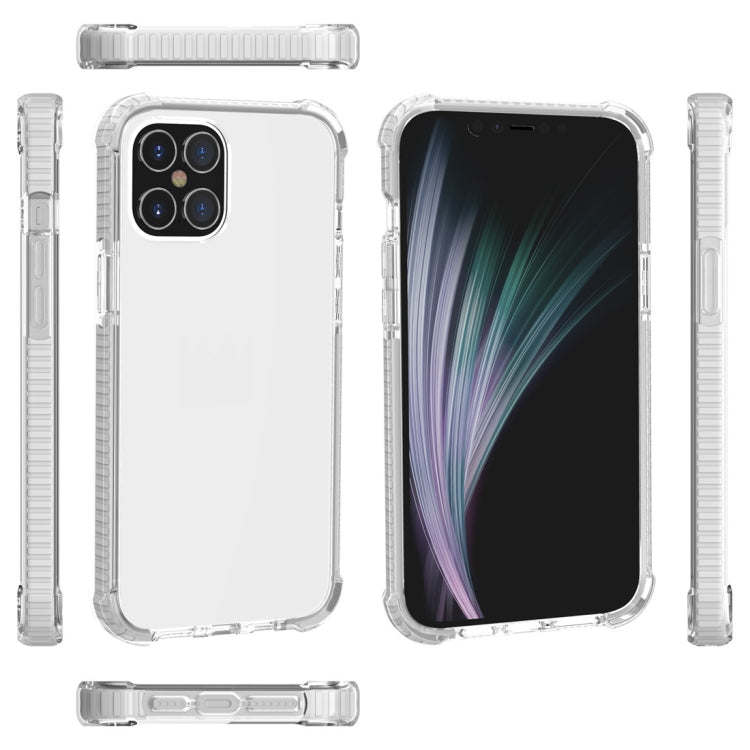 For iPhone 12 / 12 Pro Four-corner Shockproof TPU + Acrylic Protective Case