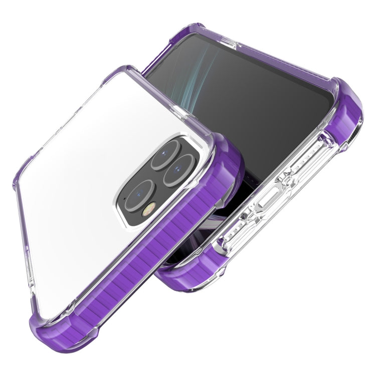For iPhone 12 Pro Max Four-corner Shockproof TPU + Acrylic Protective Case
