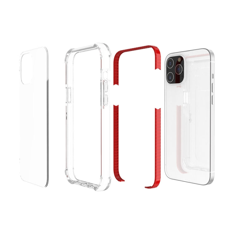For iPhone 12 Pro Max Four-corner Shockproof TPU + Acrylic Protective Case