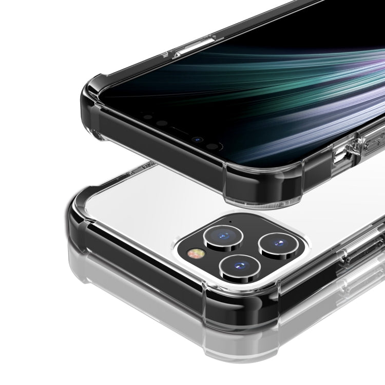 For iPhone 12 Pro Max Four-corner Shockproof TPU + Acrylic Protective Case