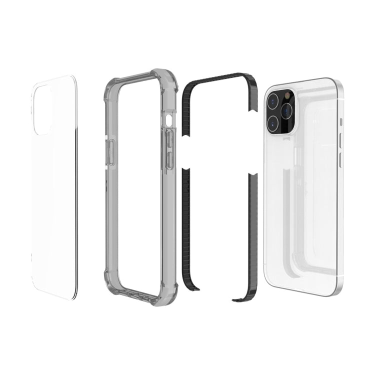 For iPhone 12 Pro Max Four-corner Shockproof TPU + Acrylic Protective Case