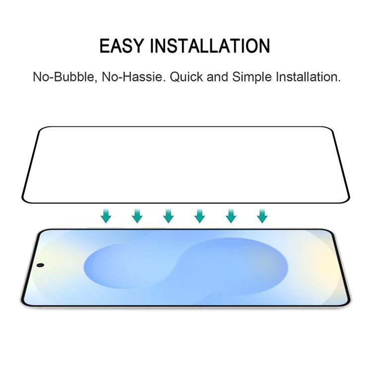 For Samsung Galaxy S26 5G Full Glue Screen Tempered Glass Film, Support Fingerprint Unlocking