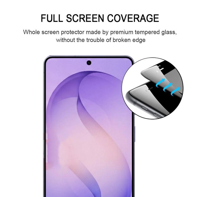 For Samsung Galaxy S26 Ultra 5G 25pcs Full Glue Screen Tempered Glass Film, Support Fingerprint Unlocking