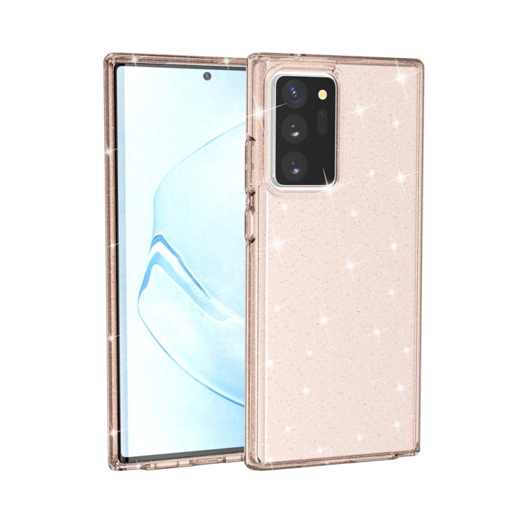 For Samsung Galaxy Note20 Ultra Shockproof Terminator Style Glitter Powder Protective Case