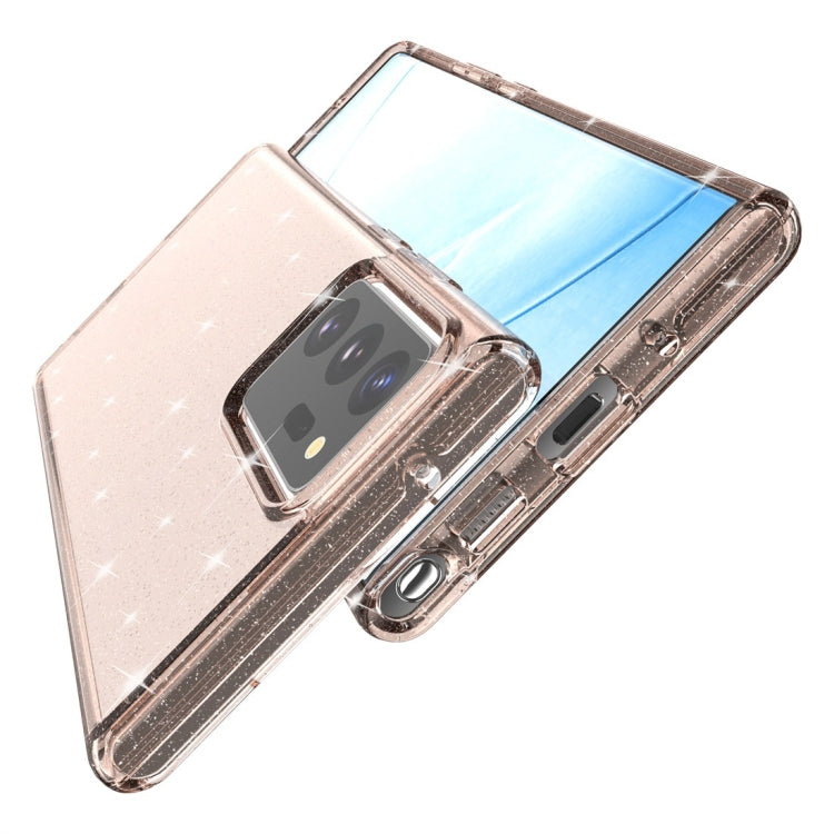 For Samsung Galaxy Note20 Ultra Shockproof Terminator Style Glitter Powder Protective Case