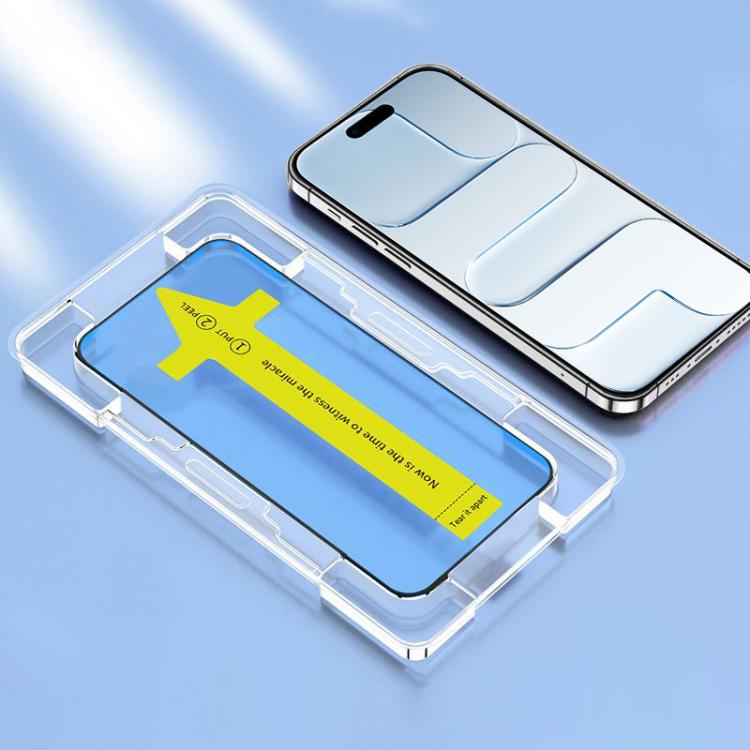 For iPhone Air HD Fast Attach Dust-proof Anti-static Tempered Glass Film