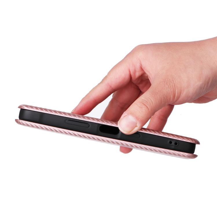 For Kyocera Digno SX5 Carbon Fiber Texture Flip Leather Phone Case