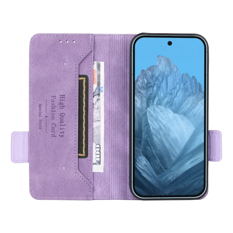For Google Pixel 9 Pro XL Magnetic Clasp Leather Phone Case